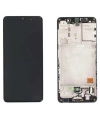 Samsung Uyumlu Galaxy A41 A415 Lcd Ekran Siyah Servis Çıtalı Gh82-23019a