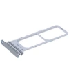 Samsung Uyumlu Galaxy Note 10 N970 Sim Kart Tepsisi Silver Çift