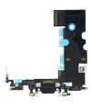 Apple Uyumlu iPhone Se 2020 Şarj Soketli Mikrofon Filmi Flex Siyah