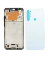 Xiaomi Uyumlu Redmi Note 8 Kasa Kapak Beyaz Çıtalı