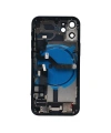 Apple Uyumlu iPhone 11 Kasa Kapak Siyah Dolu