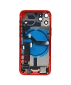 Apple Uyumlu iPhone 11 Kasa Kapak Kırmızı Dolu