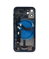 Apple Uyumlu iPhone 11 Kasa Kapak Mavi Dolu