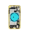 Apple Uyumlu iPhone 11 Kasa Kapak Sarı Dolu