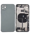 Apple Uyumlu iPhone 11 Pro Max Kasa Kapak Yeşil Dolu
