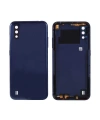 Samsung Uyumlu Galaxy A01 A015 Kasa Kapak Mavi Çıtasız