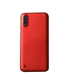 Samsung Uyumlu Galaxy A01 A015 Kasa Kapak Kırmızı Çıtasız
