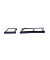Samsung Uyumlu Galaxy J4 Plus J415 Sim Kart Tepsisi Siyah Çift
