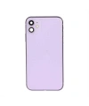 Apple Uyumlu iPhone 11 Kasa Kapak Mor Dolu