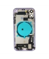 Apple Uyumlu iPhone 11 Kasa Kapak Mor Dolu