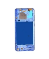 Samsung Uyumlu Galaxy A21s A217 Kasa Kapak Mavi Çıtasız
