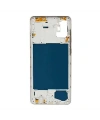 Samsung Uyumlu Galaxy A71 A715 Kasa Kapak Beyaz Çıtasız