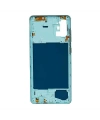 Samsung Uyumlu Galaxy A71 A715 Kasa Kapak Mavi Çıtasız