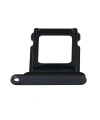 Apple Uyumlu iPhone 12 Pro Max Sim Kart Tepsisi Siyah Çift Simli