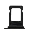 Apple Uyumlu iPhone 12 Pro Max Sim Kart Tepsisi Siyah Çift Simli