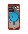 Apple Uyumlu iPhone 12 Kasa Kapak Kırmızı Boş