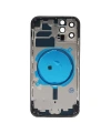 Apple Uyumlu iPhone 12 Pro Kasa Kapak Siyah Boş
