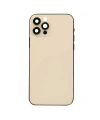 Apple Uyumlu iPhone 12 Pro Kasa Kapak Gold Dolu