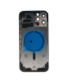 Apple Uyumlu iPhone 12 Pro Max Kasa Kapak Siyah Boş