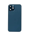 Apple Uyumlu iPhone 12 Pro Max Kasa Kapak Mavi Boş