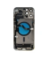 Apple Uyumlu iPhone 12 Pro Max Kasa Kapak Beyaz Dolu