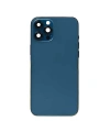 Apple Uyumlu iPhone 12 Pro Max Kasa Kapak Mavi Dolu