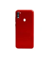 Samsung Uyumlu Galaxy A11 A115 Kasa Kapak Kırmızı Çıtasız