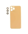 Apple Uyumlu iPhone 11 Pro Arka Kapak Kamera Lensli Gold