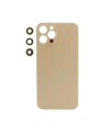 Apple Uyumlu iPhone 12 Pro Max Arka Kapak Kamera Lensli Gold