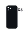 Apple Uyumlu iPhone 12 Mini Kasa Kapak Siyah Boş