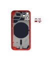 Apple Uyumlu iPhone 12 Mini Kasa Kapak Kırmızı Boş