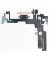 Apple Uyumlu iPhone 14 Şarj Soketli Mikrofon Filmi Flex Beyaz