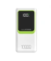 Realpower 10000mAh 22.5W Dahili Kablolu Taşınabilir Beyaz Powerbank RP-PBC1