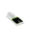 Realpower 10000mAh 22.5W Dahili Kablolu Taşınabilir Beyaz Powerbank RP-PBC1