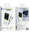 Realpower 10000mAh 22.5W Dahili Kablolu Taşınabilir Beyaz Powerbank RP-PBC1
