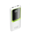 Realpower 10000mAh 22.5W Dahili Kablolu Taşınabilir Beyaz Powerbank RP-PBC1
