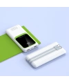 Realpower 10000mAh 22.5W Dahili Kablolu Taşınabilir Beyaz Powerbank RP-PBC1