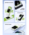 Realpower 10000mAh 22.5W Dahili Kablolu Taşınabilir Beyaz Powerbank RP-PBC1