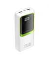 Realpower 20000mAh 22.5W Dahili Kablolu Taşınabilir Beyaz Powerbank RP-PBC2