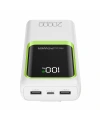 Realpower 20000mAh 22.5W Dahili Kablolu Taşınabilir Beyaz Powerbank RP-PBC2