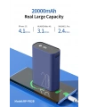 Realpower 20000mAh 22.5W Taşınabilir Mavi Powerbank RP-PB2