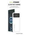 Realpower 20000mAh 22.5W Taşınabilir Beyaz Powerbank RP-PB2W