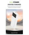 Realpower 20000mAh 22.5W Taşınabilir Beyaz Powerbank RP-PB2W