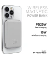 Realpower 5000mAh 20W Magsafe Taşınabilir Beyaz Powerbank RP-PB5