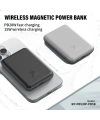 Realpower 5000mAh 20W Magsafe Taşınabilir Beyaz Powerbank RP-PB5