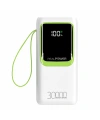Realpower 30000mAh 22.5W Taşınabilir Ledli Beyaz Powerbank RP-PBC3