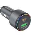Realpower 38W Hızlı Araç Şarjı + Type-c den Lightning Kablo RP-CC38W