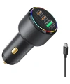 Realpower 125W Hızlı Araç Şarjı + Type-c den Type-c Kablo RP-CC125W
