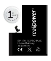 RealPower Apple Uyumlu iPhone 15 Pro Max Yüksek Kapasiteli Batarya 4850mah