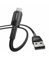 Realpower 2.4A Usb to Lightning örgülü şarj kablosu (1 m)  CA-24AULBK